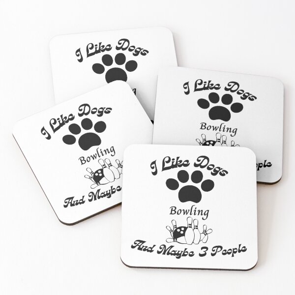 Item preview, I Like Dogs and Bowling and Maybe 3 People designed and sold by hinajehan.