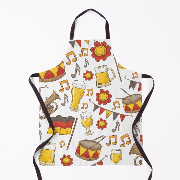 Item preview, Music and Beer Oktoberfest Pattern (White) designed and sold by Geo De la Cruz.