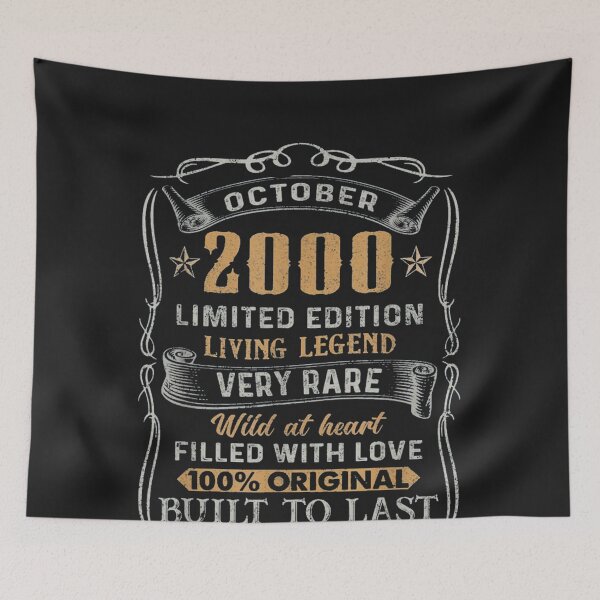 Item preview, Vintage October 2000 22nd Birthday designed and sold by farhoodi2200.