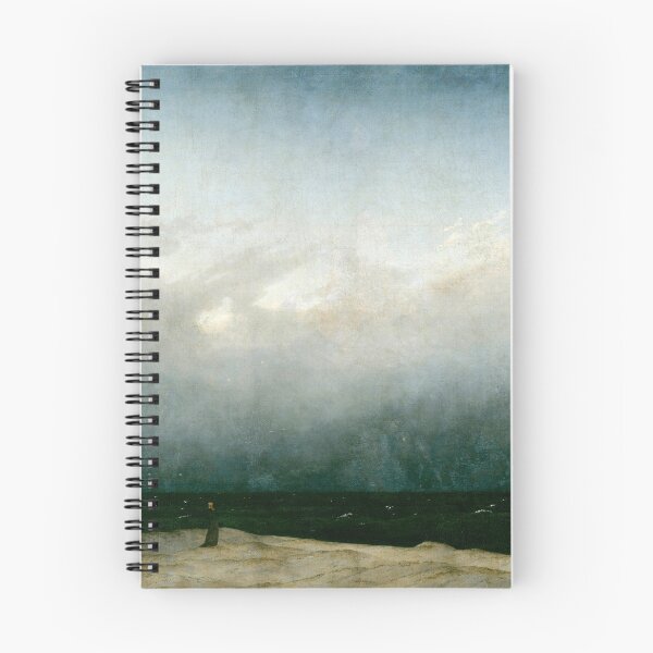 Item preview, Painting The Monk by the Sea by David Friedrich Caspar designed and sold by nextstepdesigns.