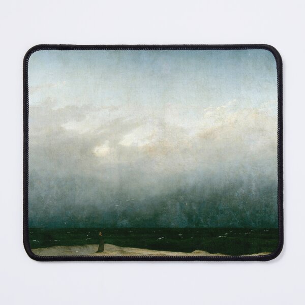 Item preview, Painting The Monk by the Sea by David Friedrich Caspar designed and sold by nextstepdesigns.