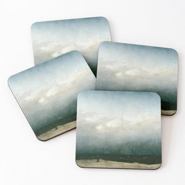 Item preview, Painting The Monk by the Sea by David Friedrich Caspar designed and sold by nextstepdesigns.