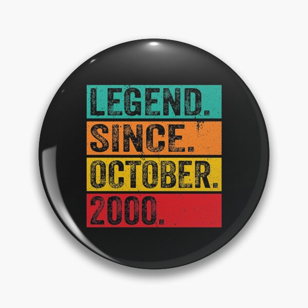 Item preview, Legend Since October 2000 22nd Birthday designed and sold by farhoodi2200.
