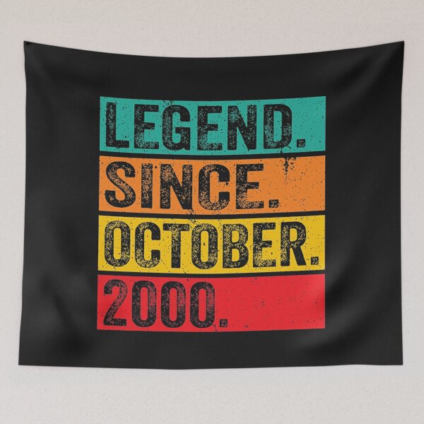 Item preview, Legend Since October 2000 22nd Birthday designed and sold by farhoodi2200.