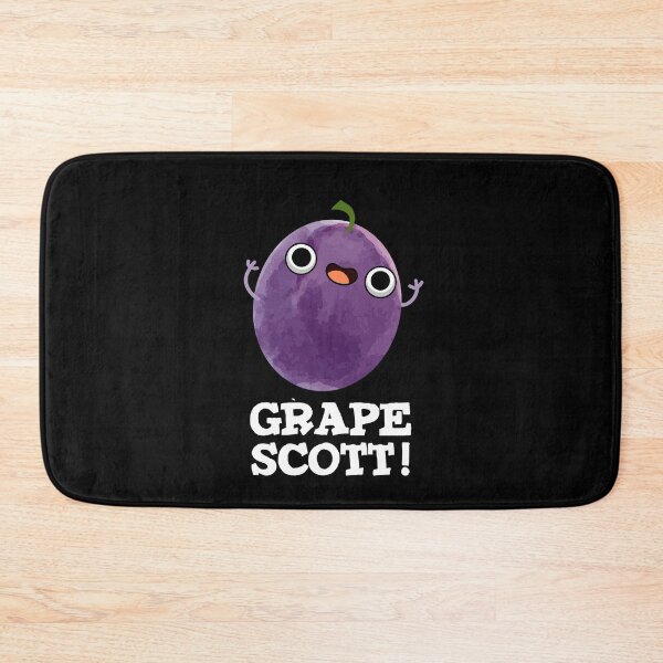 Artikelvorschau, Grape Scott Lustige Fruchttrauben-Wortspiele (Dark BG) entworfen und verkauft von punnybone.