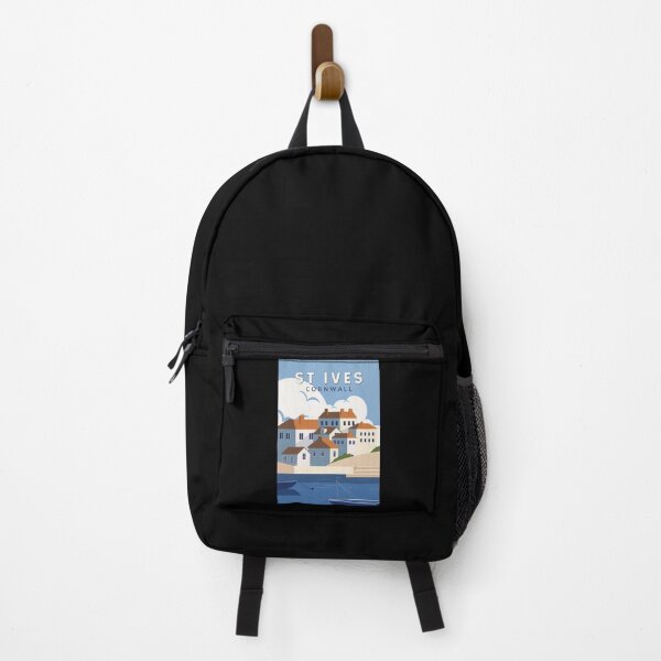 Item preview, St Ives Cornwall England Retro Travel Art Vintage designed and sold by KrisSidDesigns.