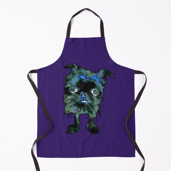 Item preview, Friendly Hairball Beastie In Blue And Green designed and sold by taiche.