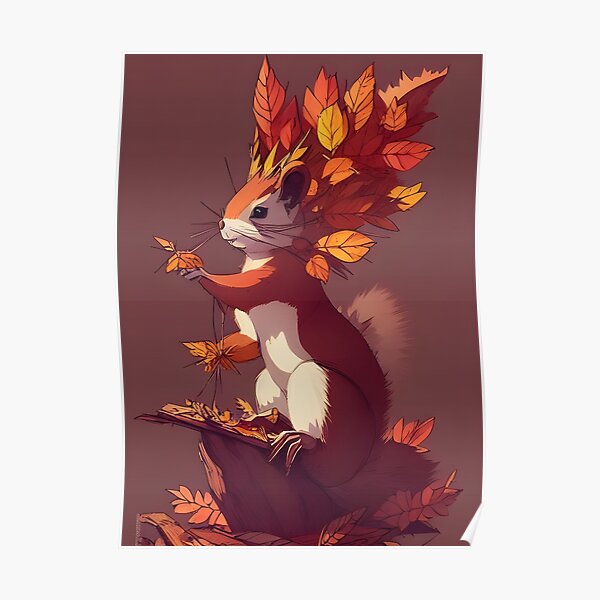 Anime Thick Painted Hand Painted Original Little Squirrel Illust PNG Image  Free Download And Clipart Image For Free Download - Lovepik | 611045631