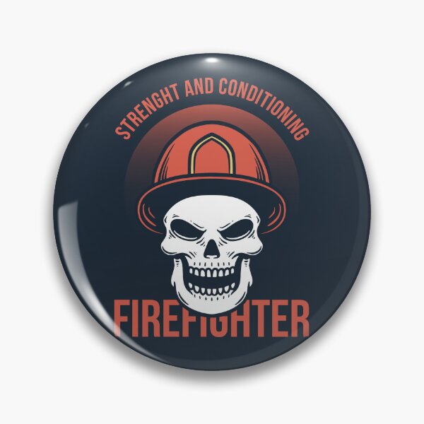 Item preview, Firefighter Skull Spirit Face Illustration designed and sold by rukurustudio.