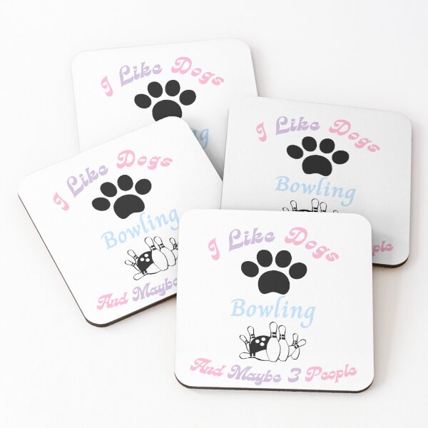 Item preview,  I Like Dogs and Bowling and Maybe 3 People designed and sold by hinajehan.