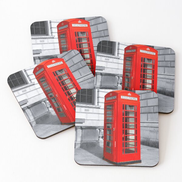 Item preview, vintage phone booth london designed and sold by Truxtman.