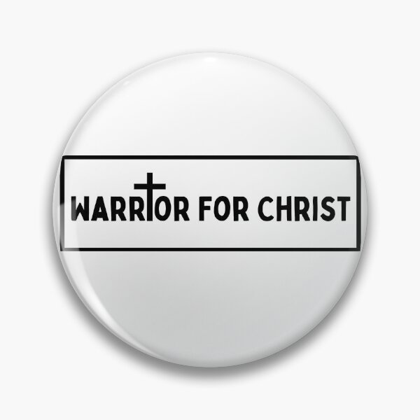 Item preview, Warrior For Christ  designed and sold by StickerBulls.