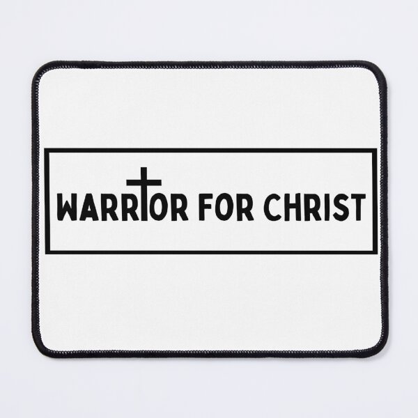Item preview, Warrior For Christ  designed and sold by StickerBulls.