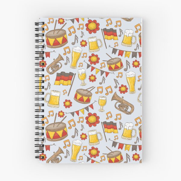 Item preview, Music and Beer Oktoberfest Pattern (Bone) designed and sold by Geo De la Cruz.