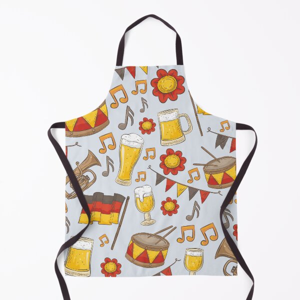 Item preview, Music and Beer Oktoberfest Pattern (Bone) designed and sold by Geo De la Cruz.