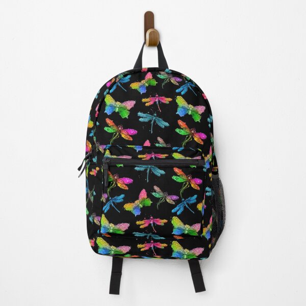 Item preview, butterflies and dragonflies - seamless pattern designed and sold by AspectArtWorks.