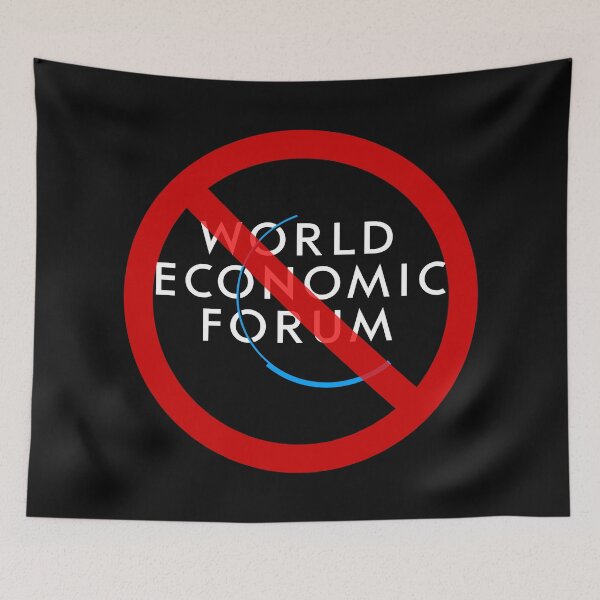 Item preview, WEF World Economic Forum designed and sold by TheFoolsGallery.