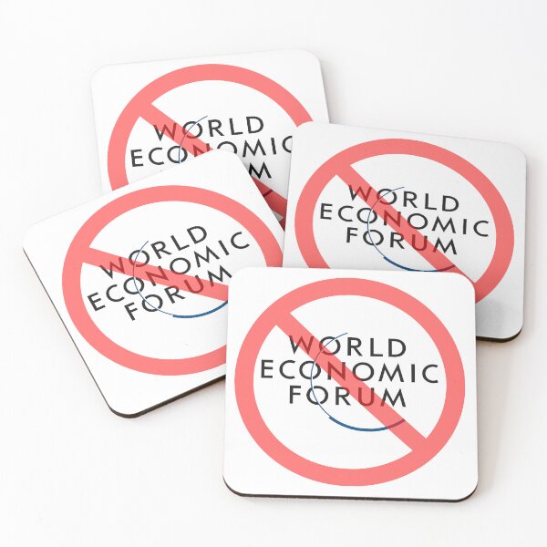 Item preview, WEF World Economic Forum designed and sold by TheFoolsGallery.