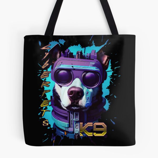Item preview, Cyberpets K9, dog, canine, pet , cyberpunk Edgerunners inspired , anime, manga T-Shirt designed and sold by AISHOPPE.