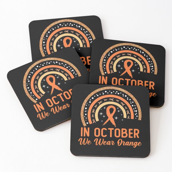 Item preview, ADHD Awareness Orange ADHD Awareness In October We Wear Orange Rainbow designed and sold by TerrellOneal.