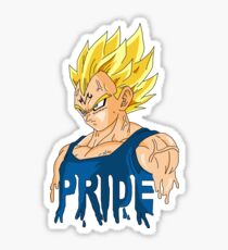 Vegeta Pride Sticker