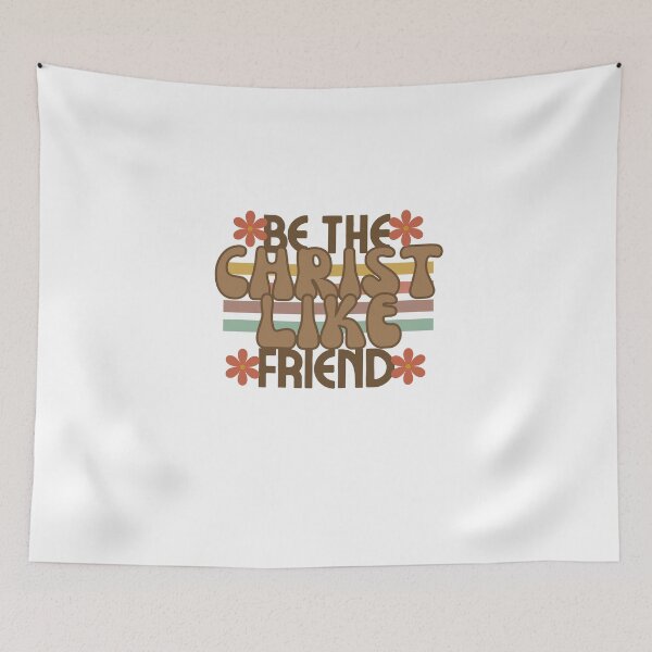 Item preview, Be the Christ like friend  designed and sold by Handdrawnbyzoe.
