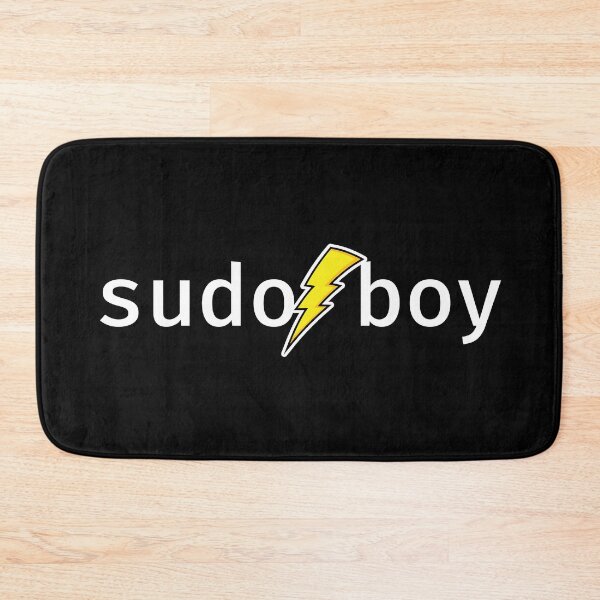 Item preview, sudo boy. A funny design perfect for unix and linux users, sysadmins or anyone in IT support designed and sold by robimerch.
