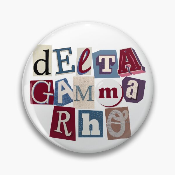 Item preview, Harding Delta Gamma Rho DGR Sticker designed and sold by larajharper.