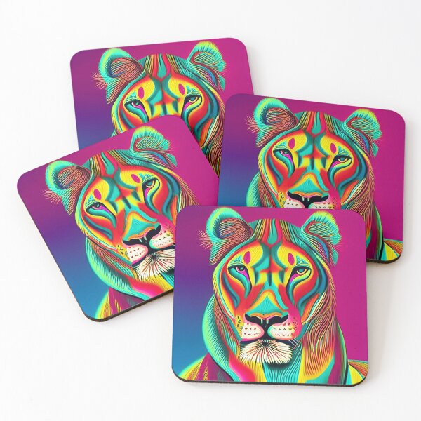 Item preview, Lioness Contemporary Modern Artwork designed and sold by davidelder.
