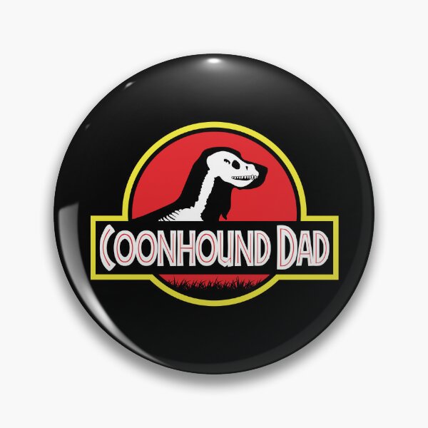 Item preview, (For Dark Background) Jurassic Bluetick Coonhound Dad designed and sold by More Cute Dogs.