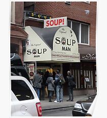 Seinfeld Soup Man NYC Poster