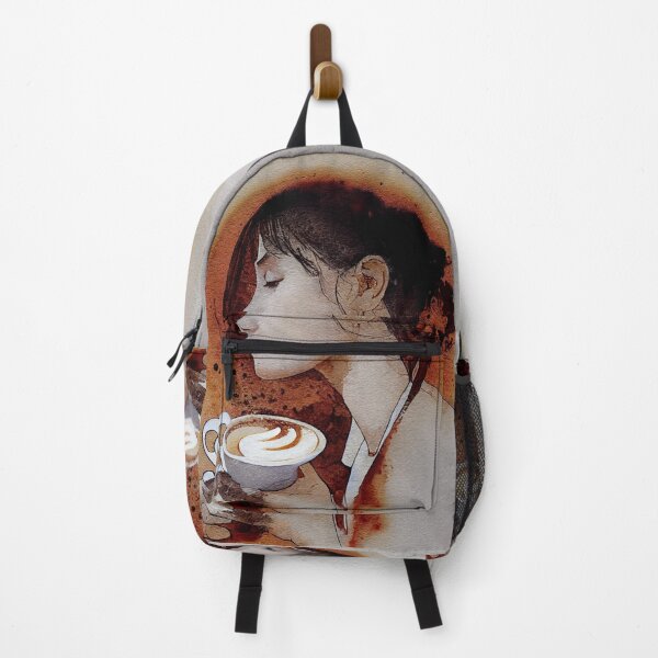 Item preview, Woman with coffee cup designed and sold by recollectionsv.