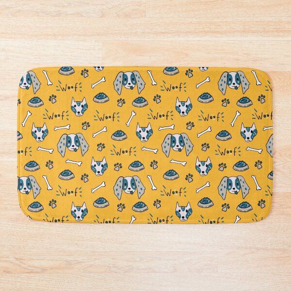 Item preview, Woof Funny Dogs - Pattern Seamless designed and sold by DebbisPalette.