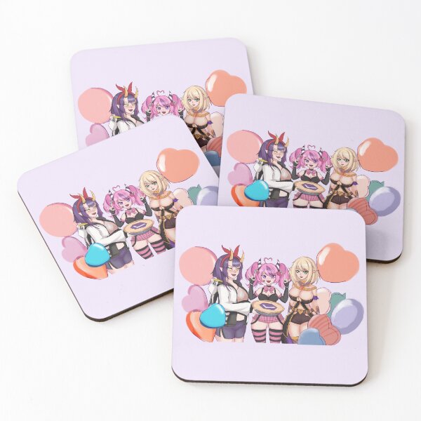 Item preview, IronMouse , Elara and Onigiri Party designed and sold by MirageGalgamon.
