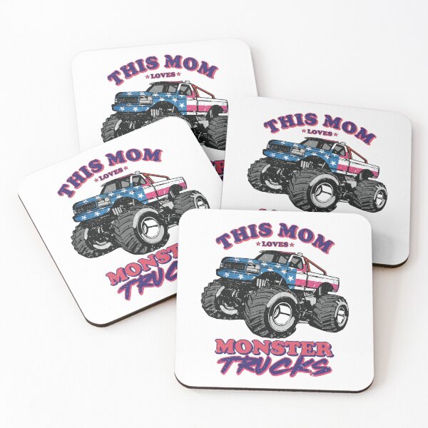 Item preview, This Mom Loves Monter Trucks designed and sold by Numero14.