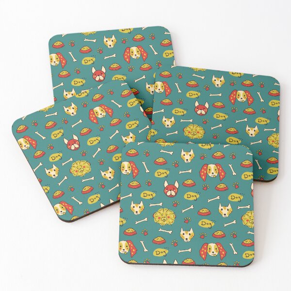 Item preview, Funny Dog - Seamless Pattern designed and sold by DebbisPalette.