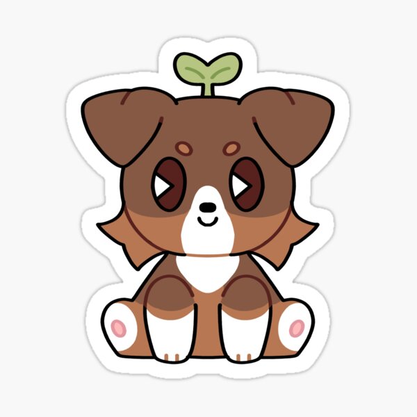 dog plushie Sticker