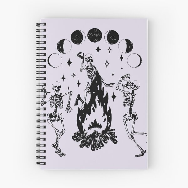 Item preview, Dancing skeletons dance challenge halloween scary skeleton, celestial shirt for fall, mystic moon shirt, dancing skeletons shirt for halloween aesthetic and witchy clothing designed and sold by Vivid-wear.