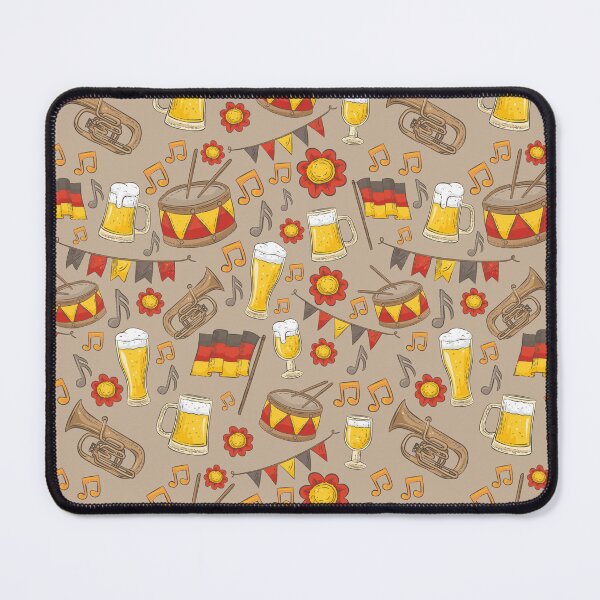 Item preview, Music and Beer Oktoberfest Pattern (Beige) designed and sold by Geo De la Cruz.