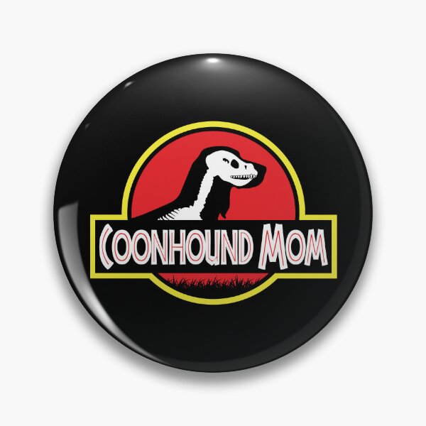 Item preview, (For Dark Background) Jurassic Bluetick Coonhound Mom designed and sold by More Cute Dogs.