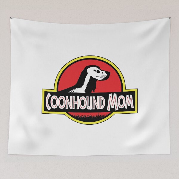 Item preview, (For Bright Background) Jurassic Bluetick Coonhound Mom designed and sold by More Cute Dogs.