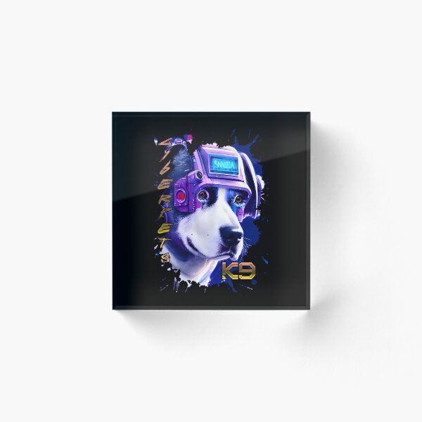 Artikelvorschau, Cyberpets K9, Hund, Hund, Haustier, Cyberpunk Edgerunners inspiriert, Anime, Manga T-Shirt entworfen und verkauft von AISHOPPE.