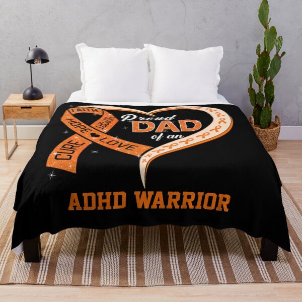 Item preview, ADHD Awareness Proud Dad Of An ADHD Warrior designed and sold by TerrellOneal.