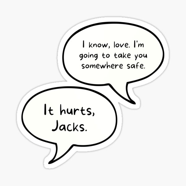Somewhere Safe || The Ballad of Never After Sticker