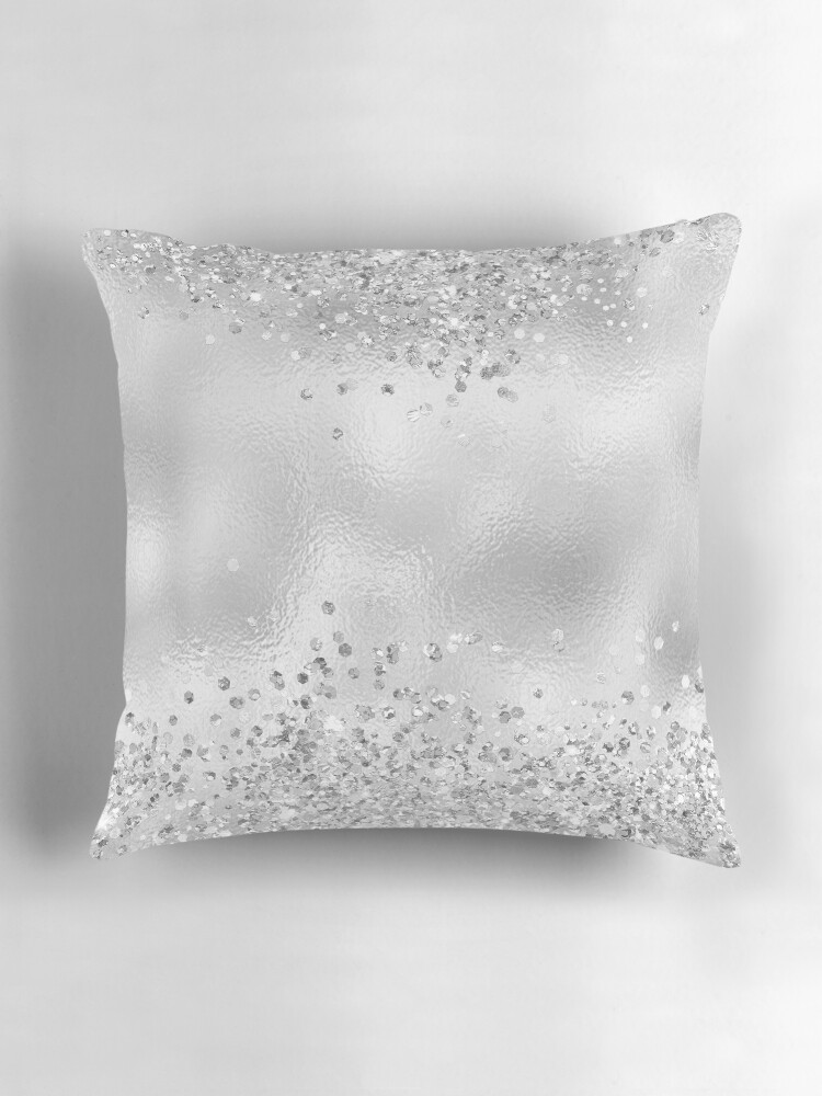 Luxury silver 2 Pillow