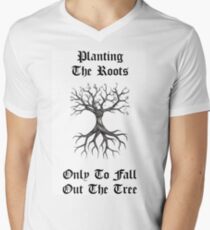 Planting The Roots Men's V-Neck T-Shirt