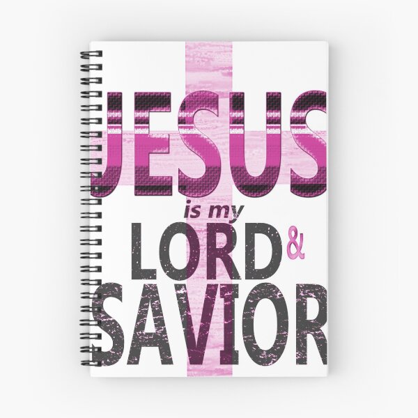 Item preview, Jesus Is My Lord And Savior - Pink designed and sold by unwaveringfaith.