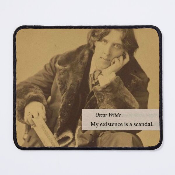 Item preview, "My Existence is a Scandal" - Oscar Wilde designed and sold by TheSocietyValor.