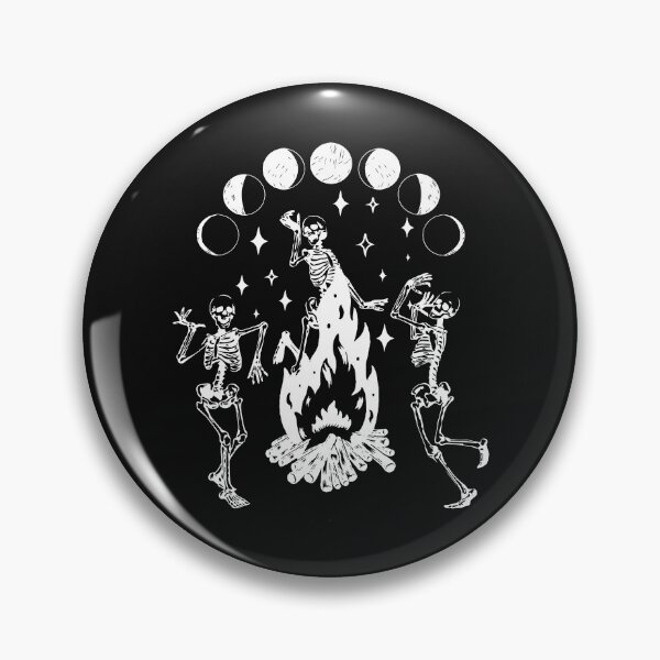 Item preview, Dancing skeletons dance challenge halloween scary skeleton, celestial shirt for fall, mystic moon shirt, dancing skeletons shirt for halloween aesthetic and witchy clothing designed and sold by Vivid-wear.