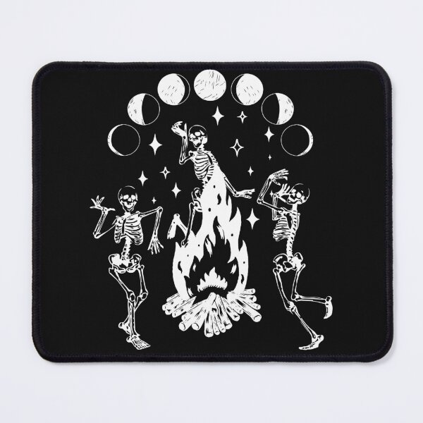 Item preview, Dancing skeletons dance challenge halloween scary skeleton, celestial shirt for fall, mystic moon shirt, dancing skeletons shirt for halloween aesthetic and witchy clothing designed and sold by Vivid-wear.